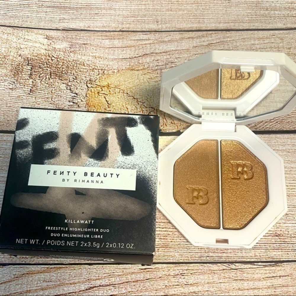 Fenty Killawatt Freestyle Highlighter Duo in Afternoon Snack & Mo Hunny